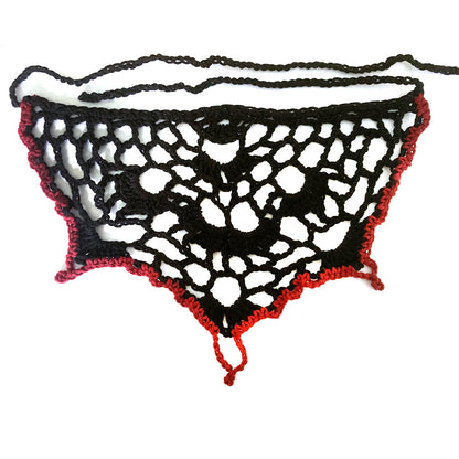 Eilânrêst Bandana Black & Bordeaux