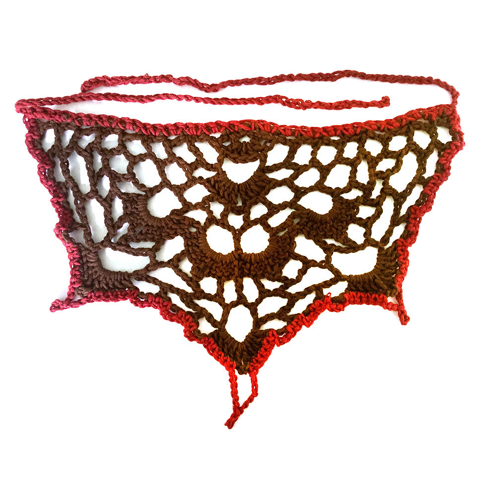 Eilânrêst Bandana Chocolate & Bordeaux